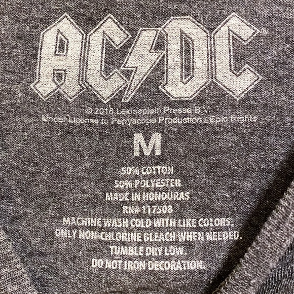 AC/DC Vintage Style Graphic Tee•Unisex - Picture 4 of 6